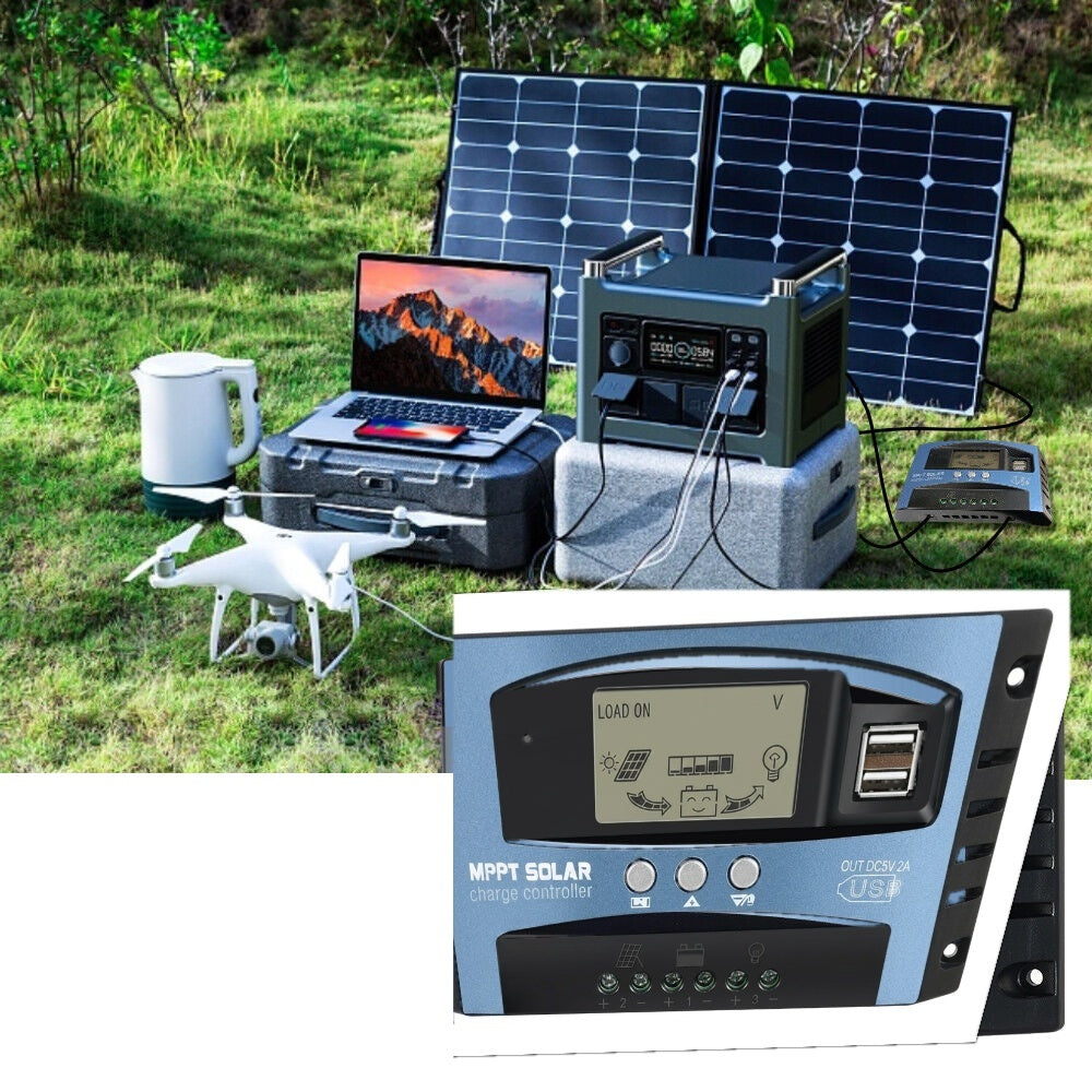 30A MPPT Solar Charge Controller 12V/24V Dual USB NZ Stock