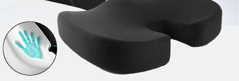 Orthopedic Memory Foam Seat Cushion Tailbone Relief NZ