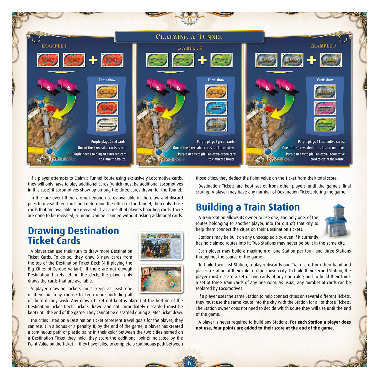 Ticket to Ride: Europe Board Game