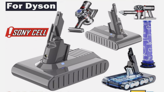 Dyson battery and parts collection