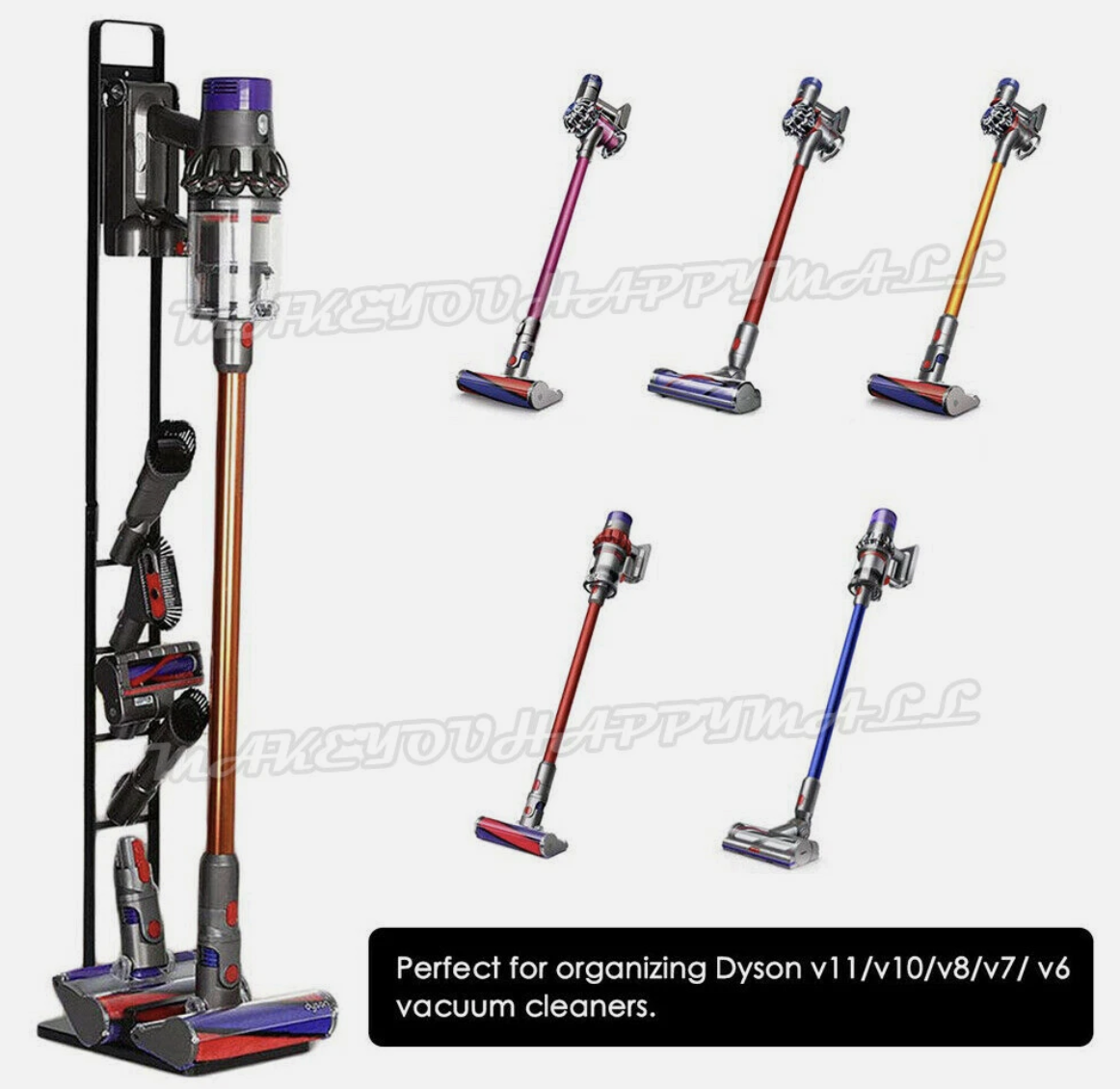For Dyson V7 V8 V10 V11 Freestanding Cordless Vacuum Cleaner Stand Floor Rack