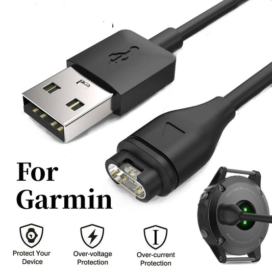 USB Charger Cable For Garmin Fenix 5 5S 5X Forerunner 935 Vivoactive 3 Charging