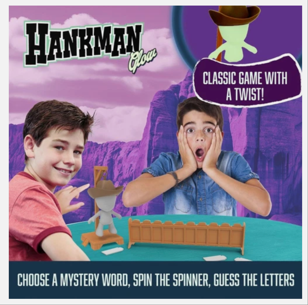 Magnetic Hangman Mystery Word Guessing Game For Kids & Families Travel Game