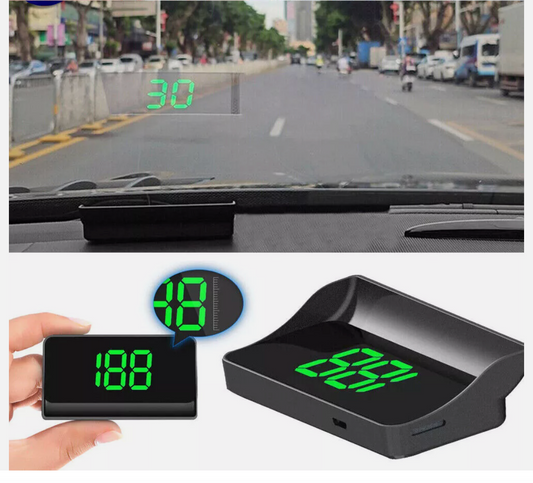 HUD GPS Head Up Display Speedometer Odometer Car Digital Speed Universal