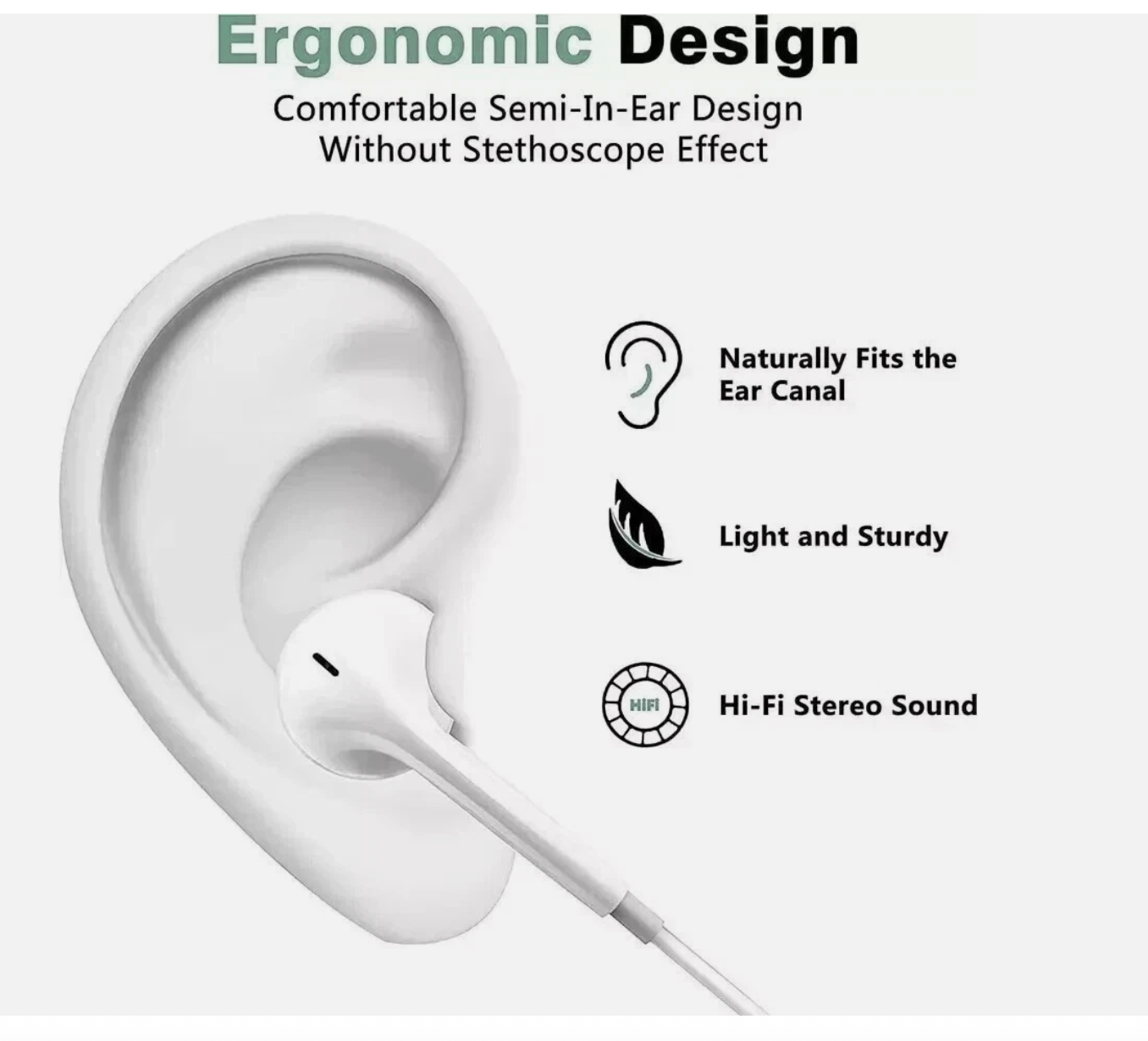 Lightning Earphones for iPhone 7–14 | Pop-Up Headphones with Mic & Remote