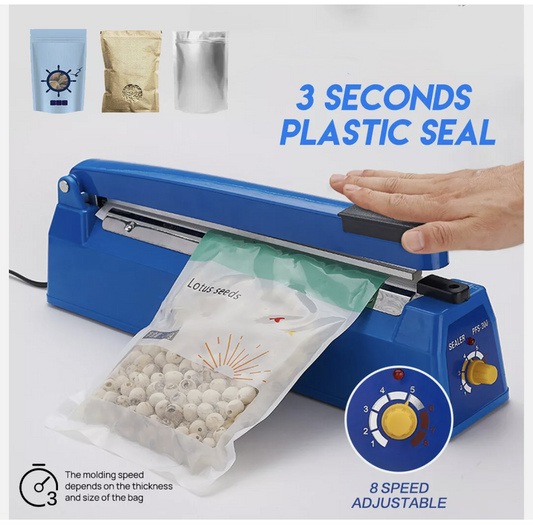 300mm Impulse Heat Sealer Sealing SAA Machine Electric/Plastic Poly Bag