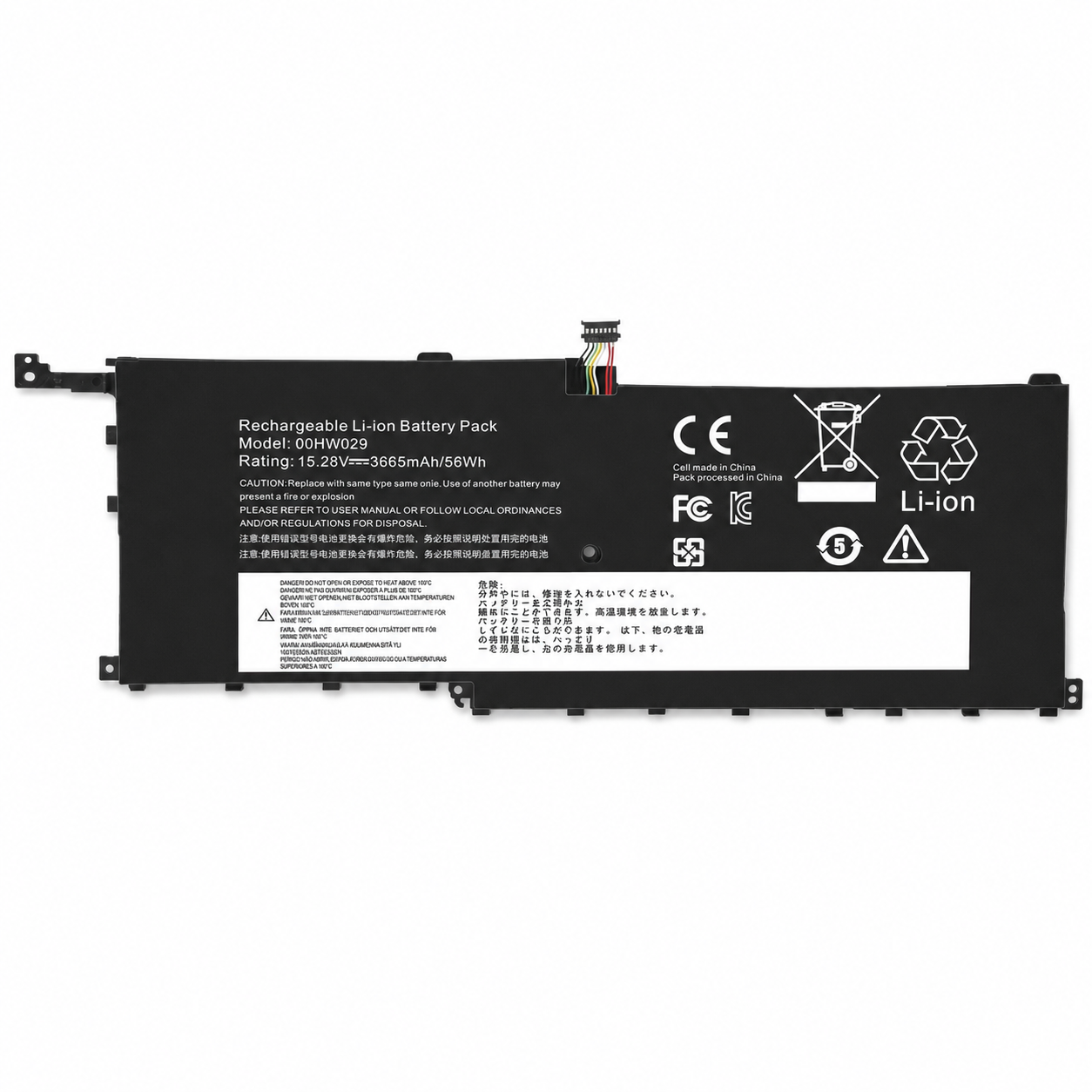 Compatible internal laptop battery for Lenovo ThinkPad X1 Carbon and X1 Yoga