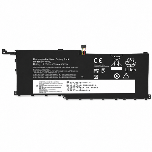 Compatible internal laptop battery for Lenovo ThinkPad X1 Carbon and X1 Yoga