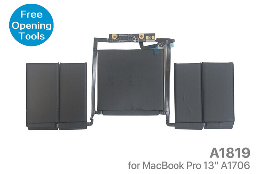 A1819 020-01705 Battery for Apple MacBook Pro 13" Touch A1706 Late 2016 Mid 2017
