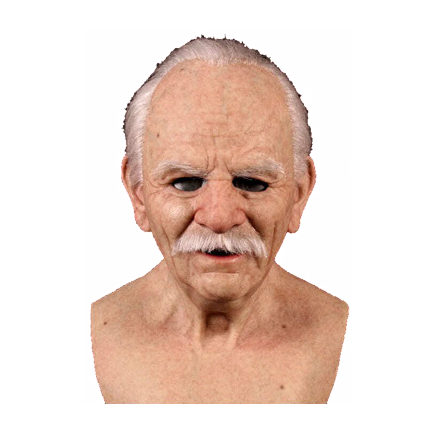 Realistic Latex Old Man Mask Disguise Full Head Cosplay Prop Halloween Costume
