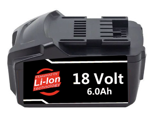 Replacement Power tools Li-ion battery 18v 6.0Ah For Metabo