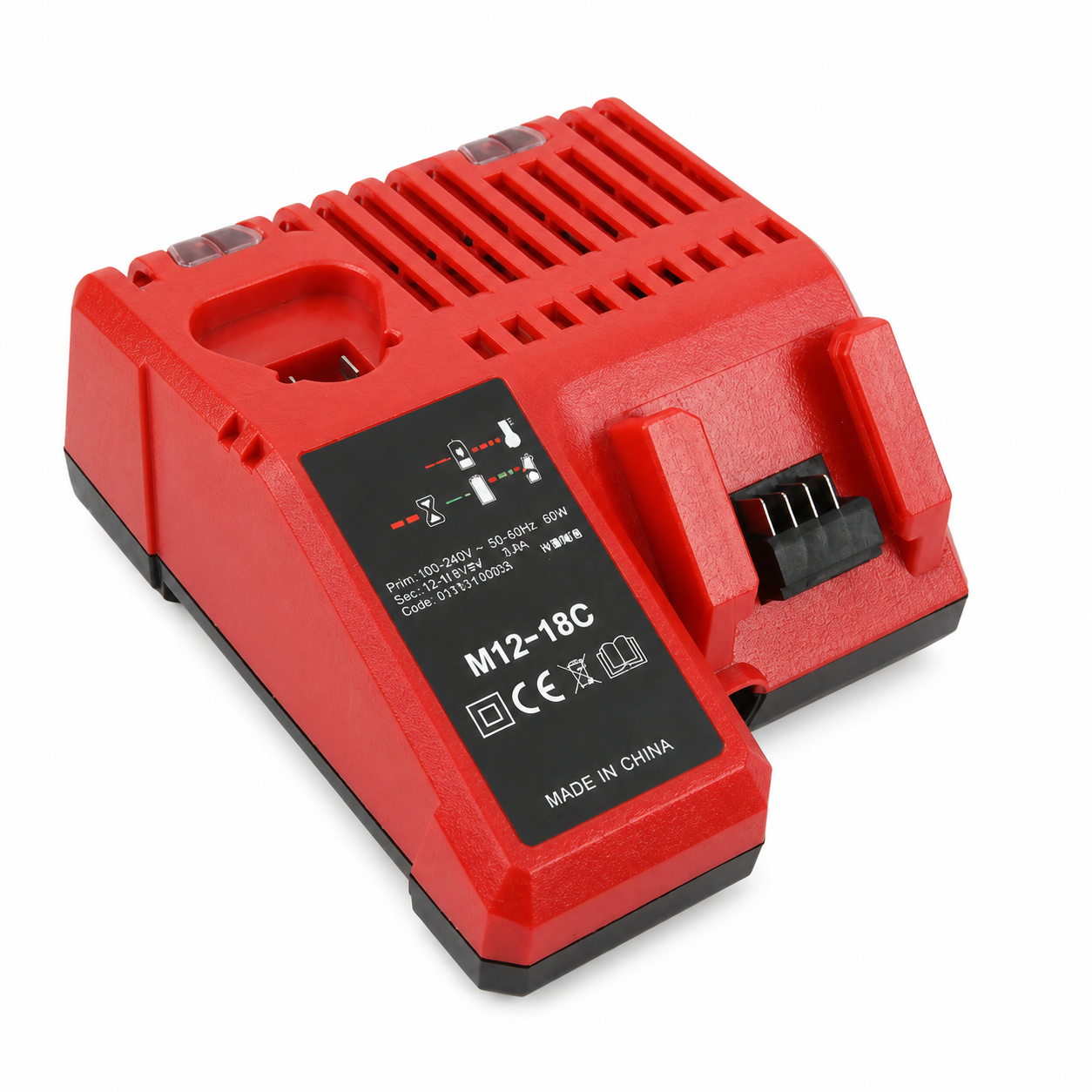Compatible 12V to 18V lithium-ion battery charger