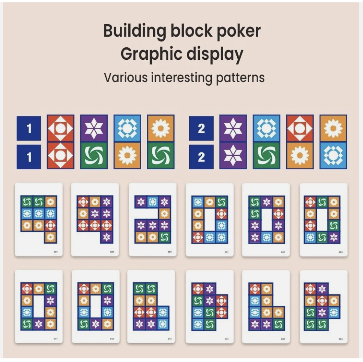 Block Puzzle Family Board Game Children Adult Party Game XMS Gift