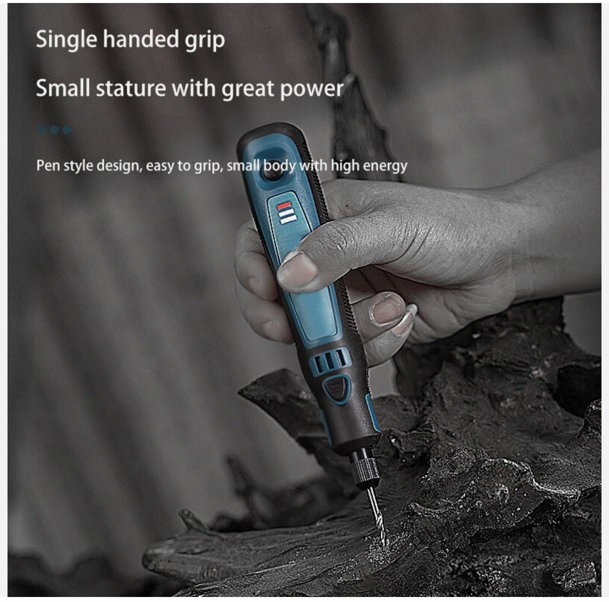 Cordless Rechargeable Electric Mini Drill Grinder Engraving Pen Rotary Tool Kit