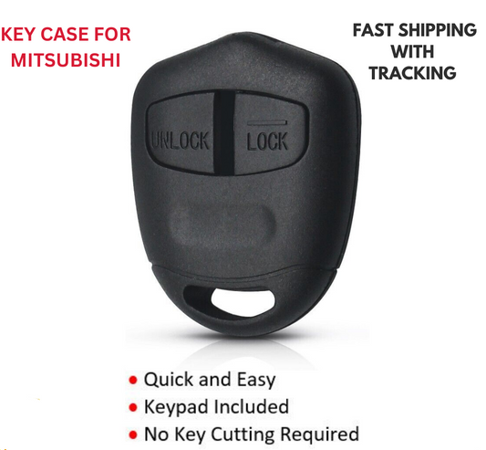 Key Remote Case Shell For Mitsubishi Lancer Outlander Pajero EVO Colt Grandis