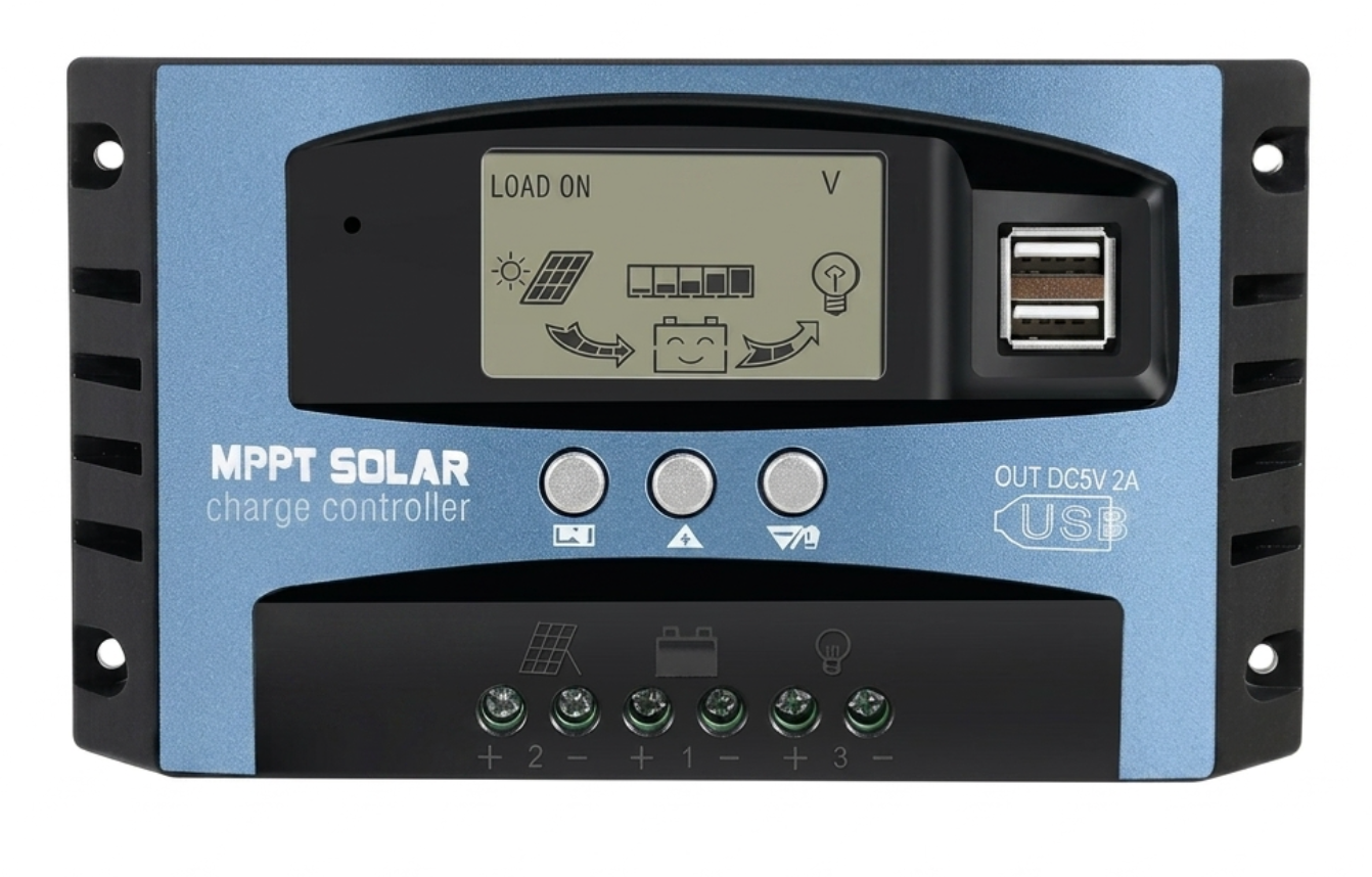 12V/24V Solar Panel Battery Regulator Charge Controller 30A MPPT Auto Tracking