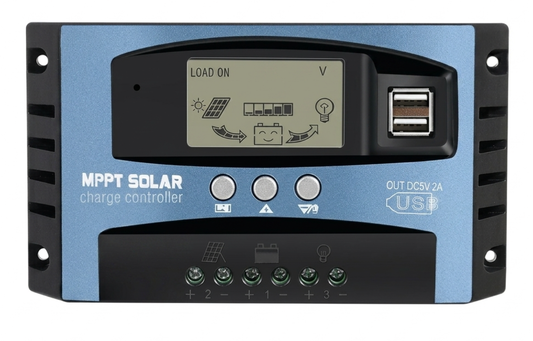 12V/24V Solar Panel Battery Regulator Charge Controller 30A MPPT Auto Tracking
