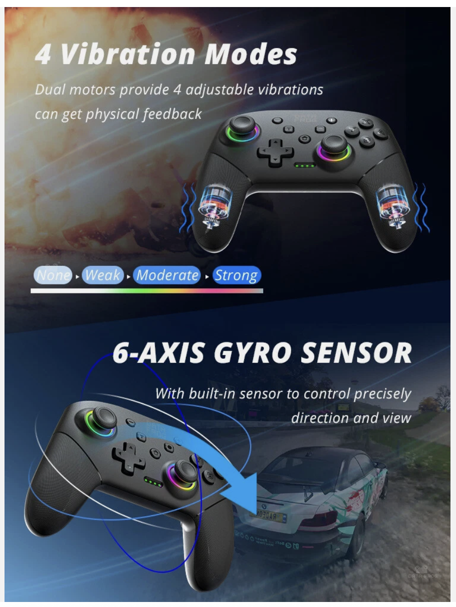 Pro Wireless Controller Console Joystick Gamepad For Nintendo Switch/Lite/OLED