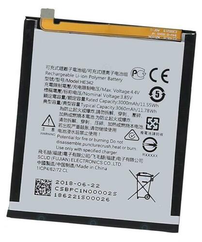 OEM Nokia 5.1 Plus Nokia 6.1 Plus Battery Replacement HE342 3060mAh