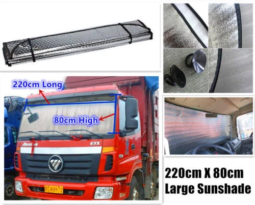 2.2m Extra Large Windscreen Sunshade for Van Truck & RV NZ