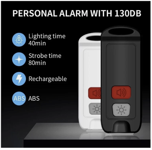 Personal Protection Attack Alarm A Premium Device Packs A Powerful 130DB Punch