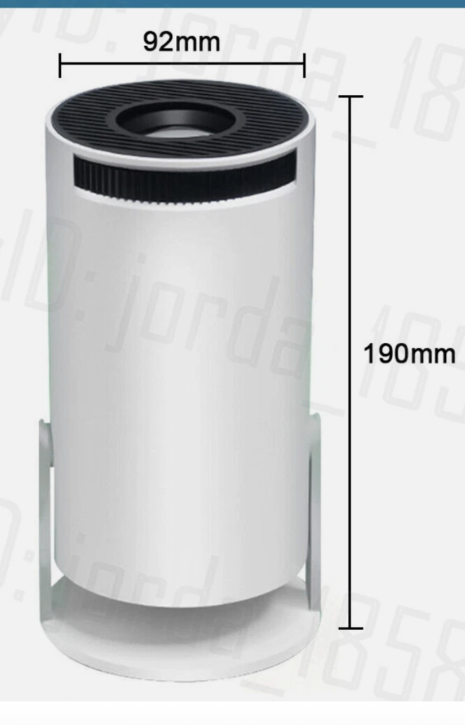 Smart Projector 5G 4K HD LED WiFi Bluetooth HDMI USB Android Office Home Theater