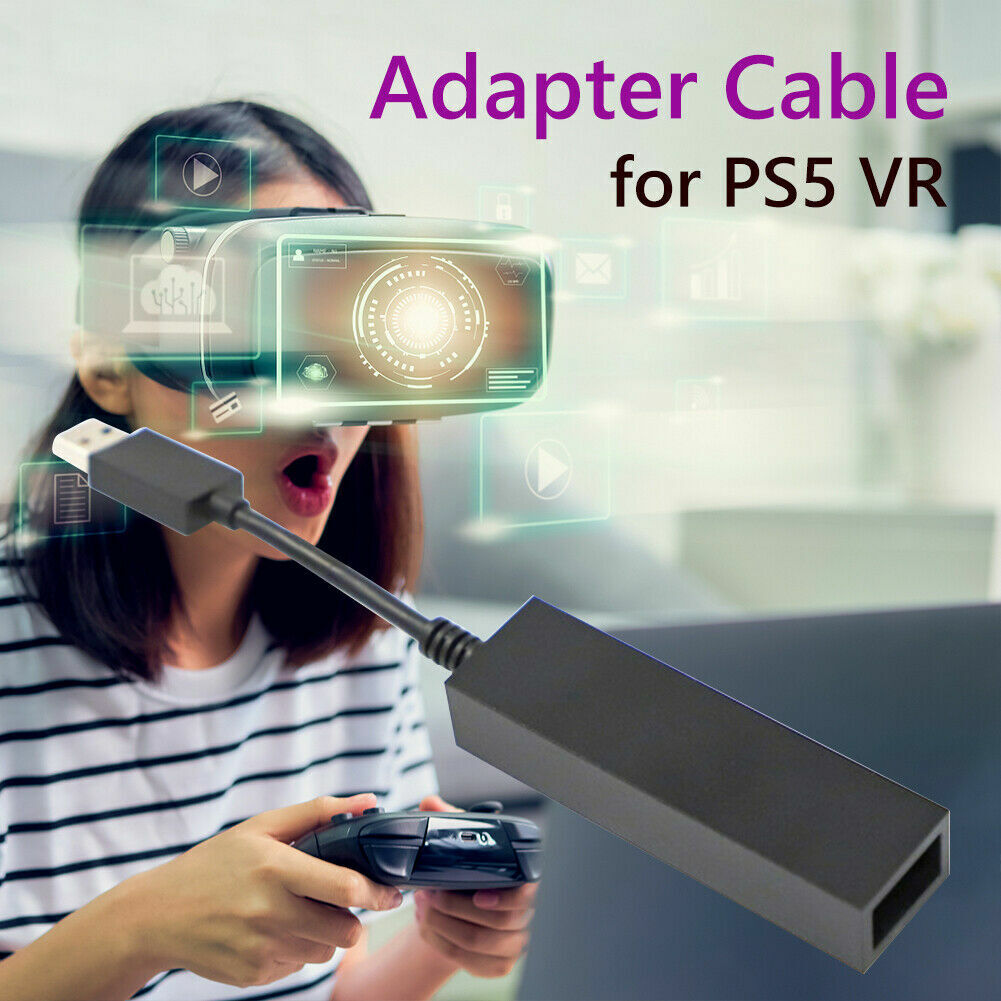 For PS4 PS5 VR Cable Adapter USB3.0 AL-P5033 Game Console Mini Camera Connector