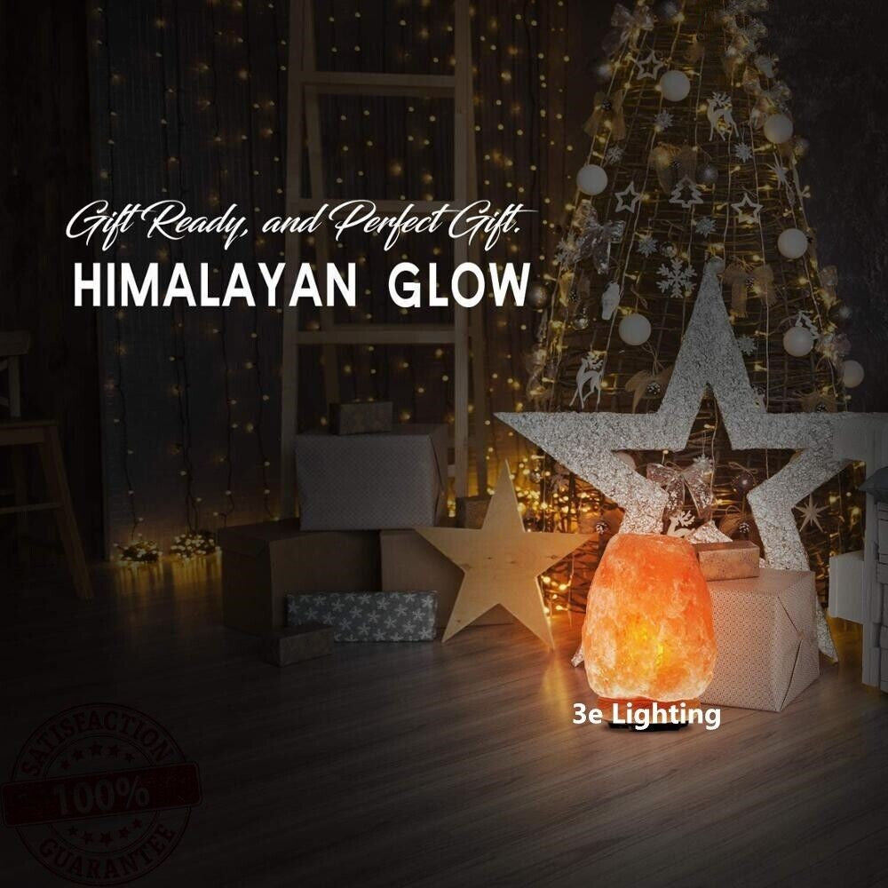 HIMALAYAN SALT LAMP Natural Pink Crystal Rock Dimmer Switch Night Light 5-7KG