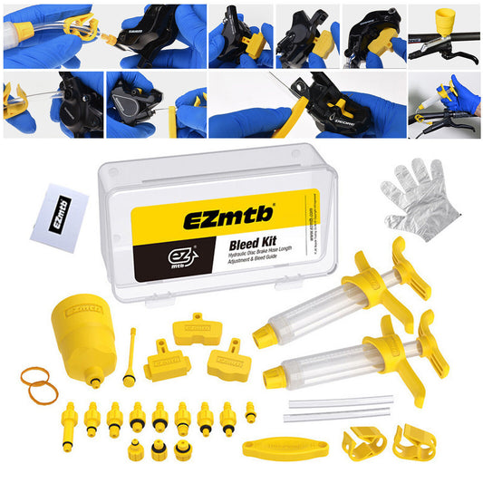 Bicycle Hydraulic Oil Disc Brake Bleed Kit For Bike Shimano MAGURA TEKTRO SRAM