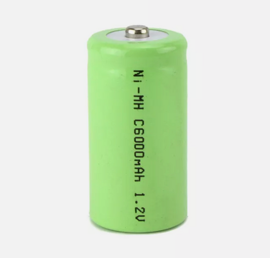 Rechargeable C Batteries, High Capacity 5000mAh
