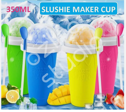 Slushy Maker Cup Quick Freeze Magic Squeeze Cup Milkshake Cup Ice Cream Maker