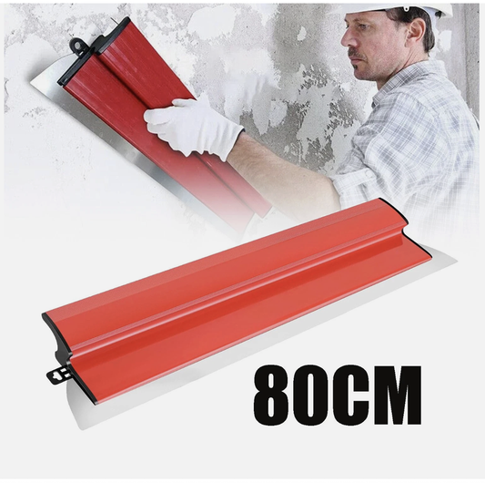 80cm Drywall Finishing Smoothing Spatula Plaster Skimming Blade Trowel Wall Tool