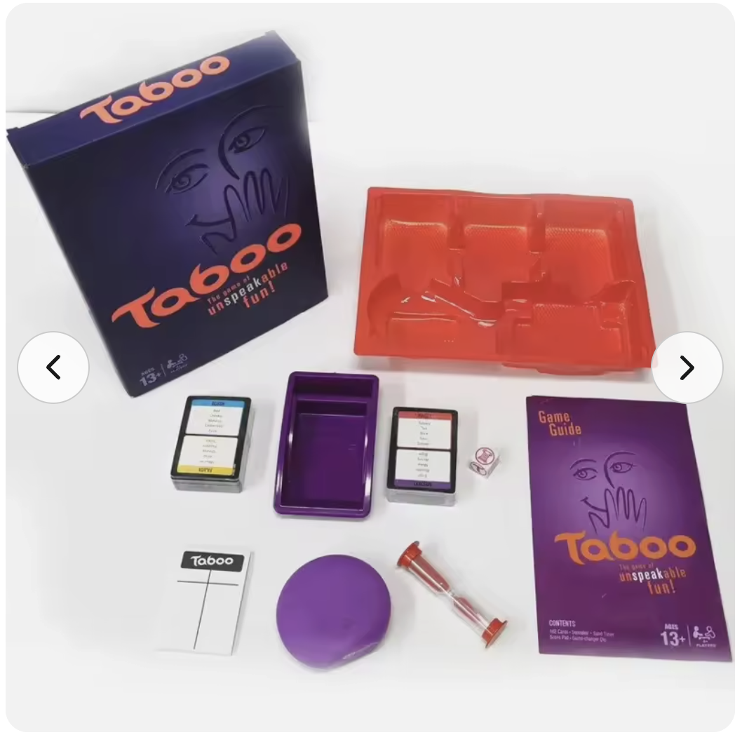Taboo: The Game of Unspeakable Fun! Party Game