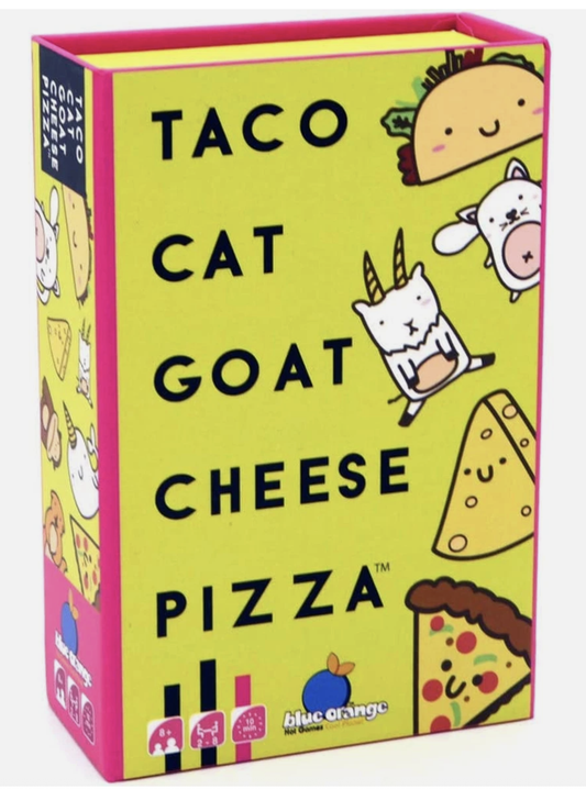 Taco Cat Goat Cheese Pizza Card Game Fun Party Game for 2-8 Players Ages 8 and Up