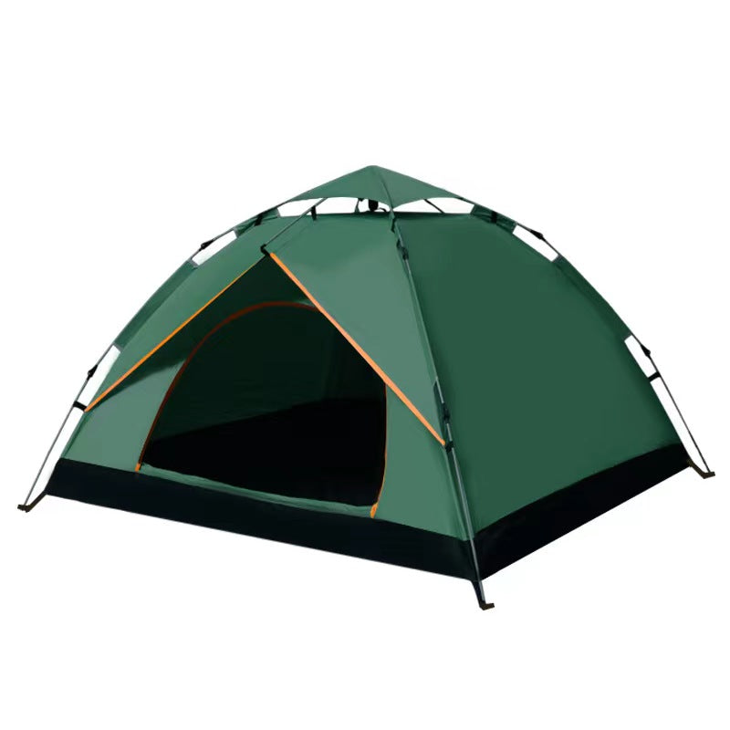 Instant Camping Tent 3-4Person Auto Pop up Family Hiking Dome Waterproof Shelter