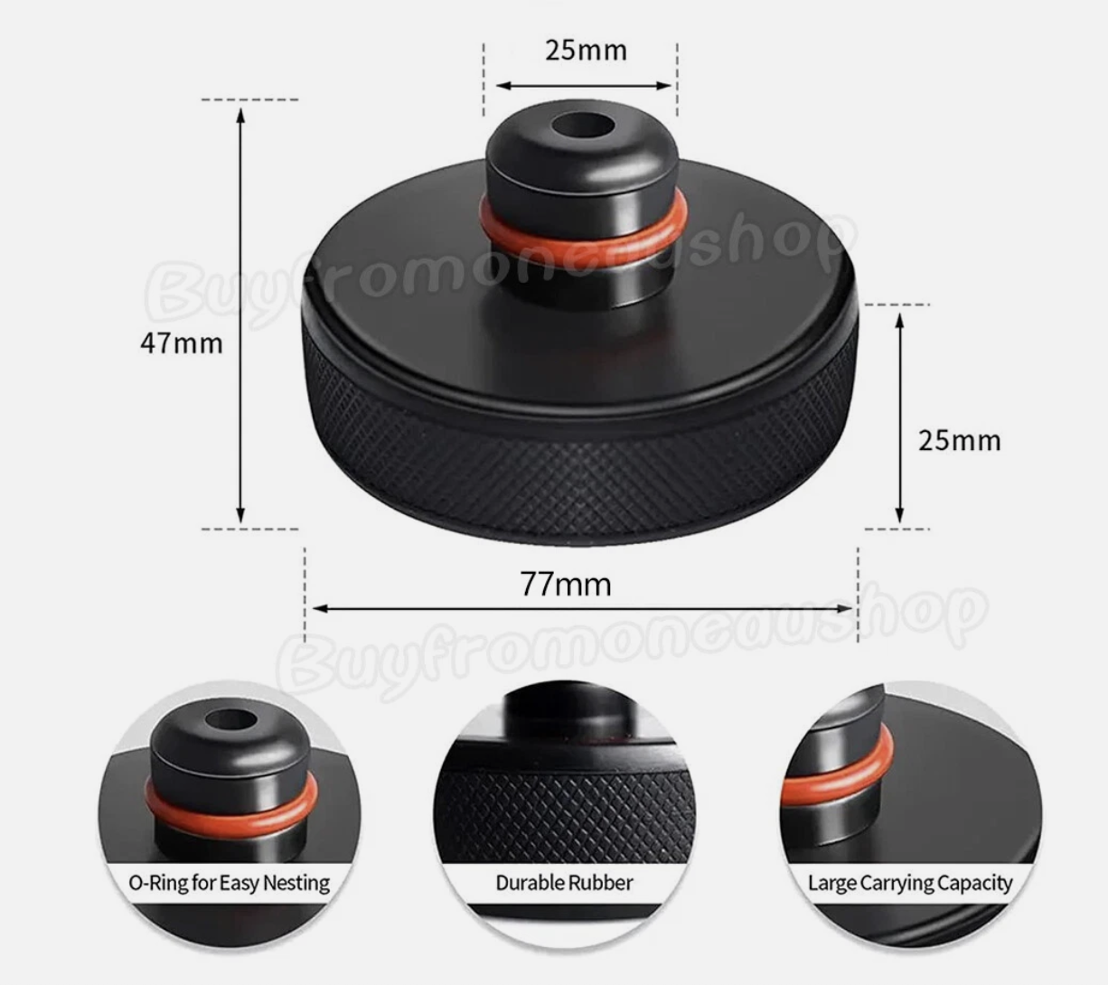4x Jack Pad Adapter Lifting W/ Storage Box For Tesla Model 3 Model S Model X