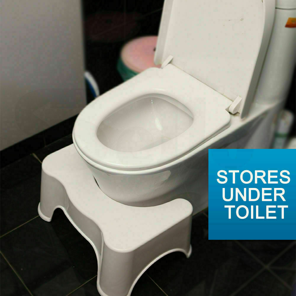 Stool In Toilet Sit & Squat Squatty Potty Stool Eco Toilet Step Stool Healthy Colon Ba ...