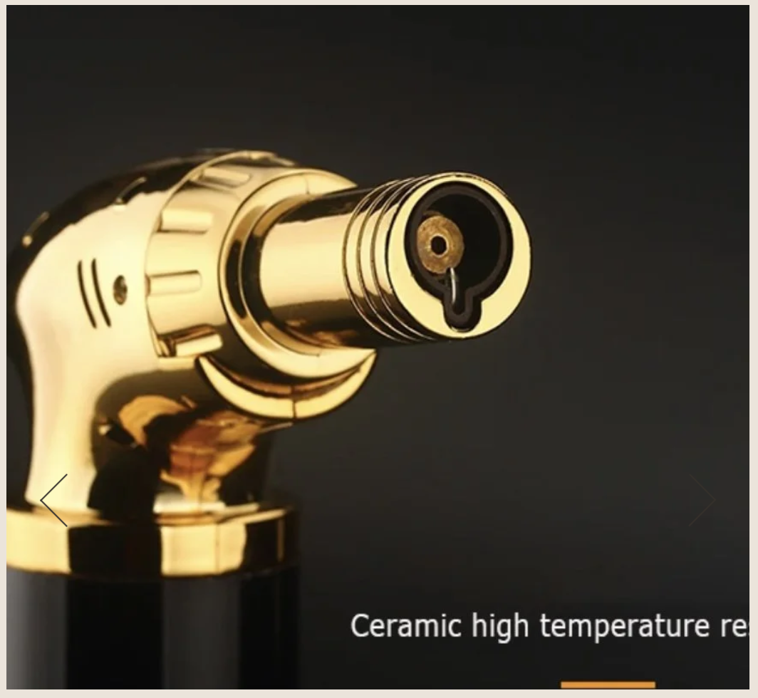 Refillable Gas Butane Blow Torch Fire Lighter Food Cook Baking Culinary Solder