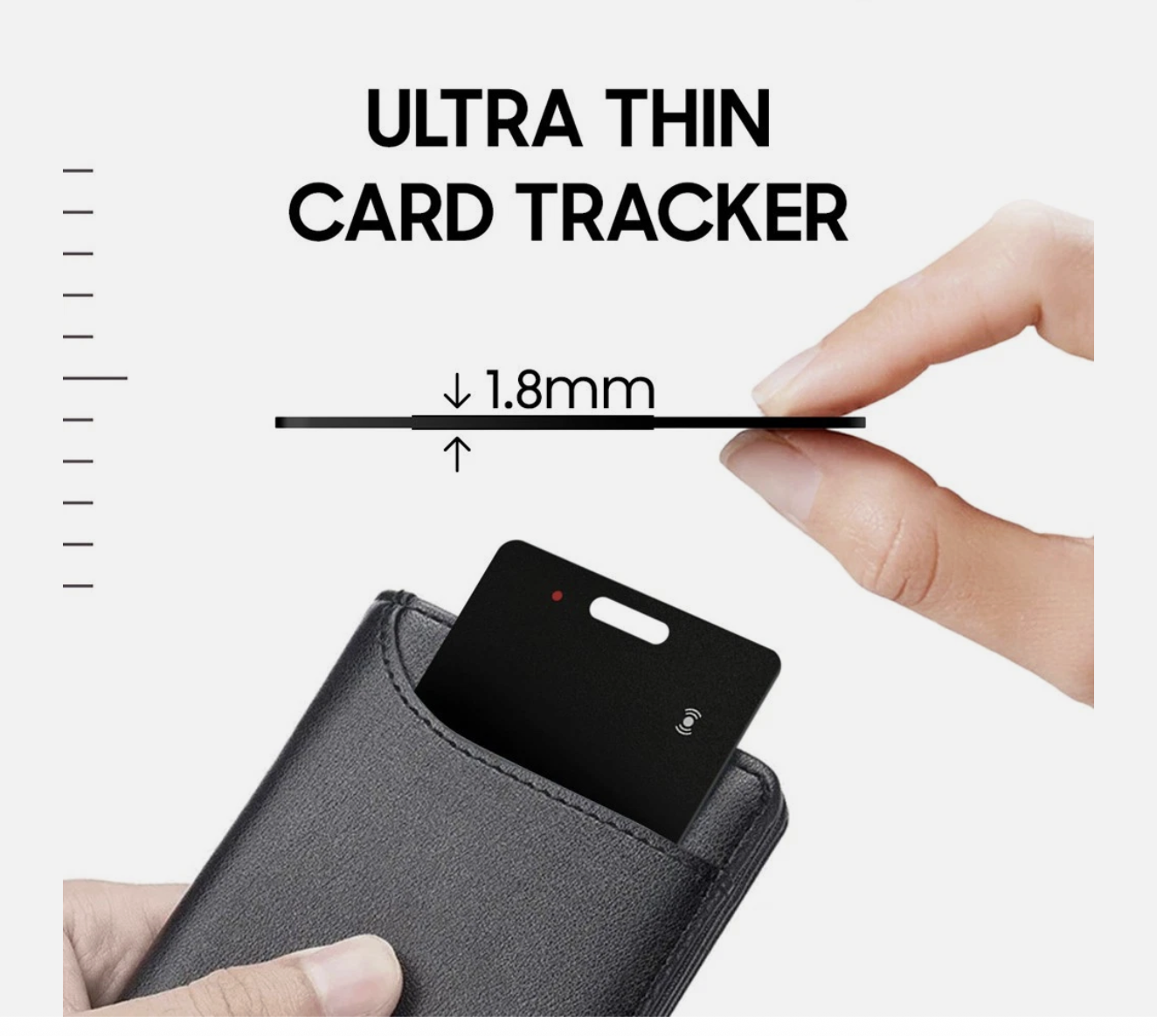 Anti-Loss Tracking Card Slimmest Smartcard Wallet Tracker Card