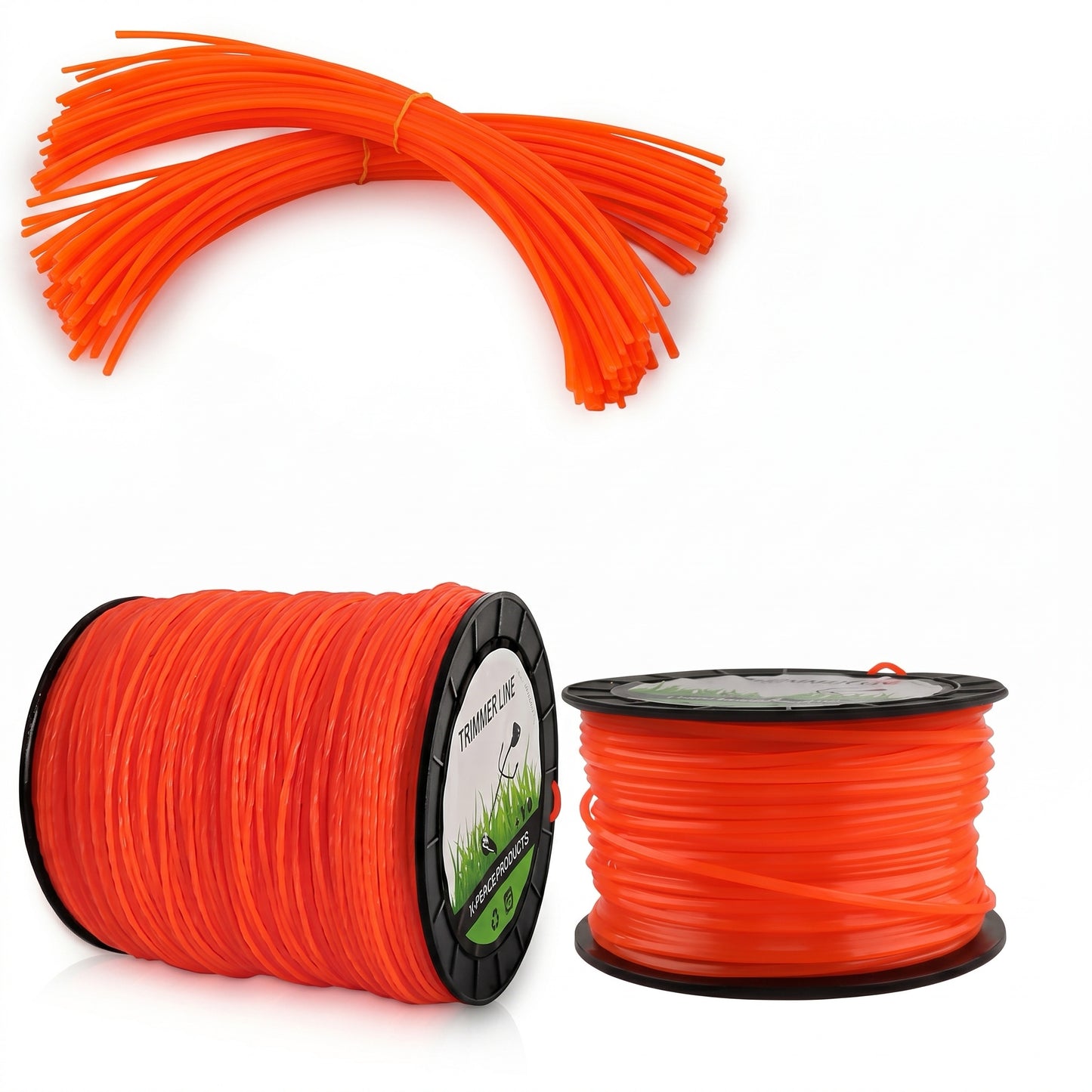 3mm x 100m Orange Nylon Trimmer Line for Brushcutters & Whipper Snippers