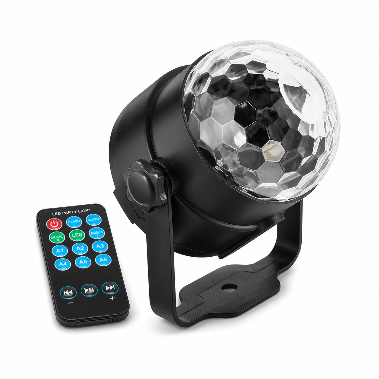 USB RGB LED disco light with remote control